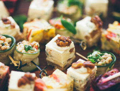 Top Canapés for Cocktail Parties & Receptions