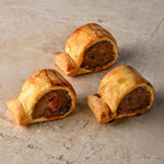 Chunky ham hock, sage, marmalade sausage roll