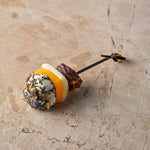 Poppy, fennel and cumin seed rolled goat’s cheese, pickled golden beetroot, medjool date (GF)