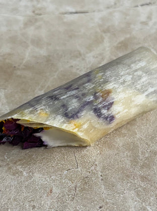 Red cabbage, walnut, orange, maple roasted celeriac, pancake